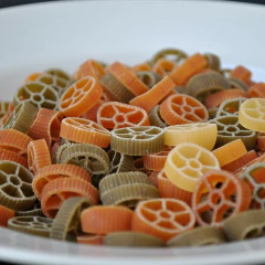 Kit 6und Macarrão Ruote Tricolori COLAVITA Grano Duro 500g - comprar online