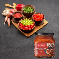 Kit c/ 3und Bruschetta de Pimentão LA PASTINA 280g na internet