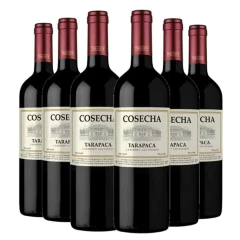 Kit c/ 6und Vinho Chileno TARAPACA Cosecha Cabernet 750ml