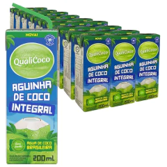 Kit c/ 27und Água de Coco Integral QUALICOCO 200ml