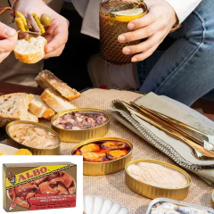 Imagem do Lula em Pedaços no Molho de Tomate ALBO 72g Espanha