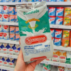 Kit 4x Leite em Pó Desnatado Instantâneo LA SERENISSIMA 300g - Fruttato