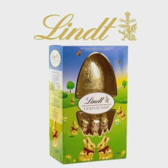 Ovo de Páscoa Lindt Gold Bunny ao Leite 125g (5 unidades) na internet