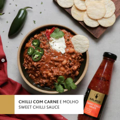 Kit c/ 3und Molho Tailandês KALASSI Sweet Chilli 245g - Fruttato