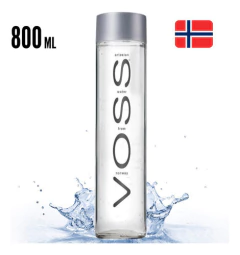 Água Mineral Natural VOSS Norueguesa Vidro 800ml - loja online