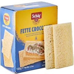 Kit 3 Torradas Leves (Fette Croccanti) S/ Glúten Schar 150g - Fruttato