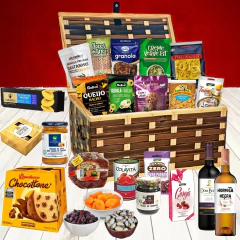 Cesta de Natal Especial LAGUNA com 24 Itens - Natal 2025 - Fruttato