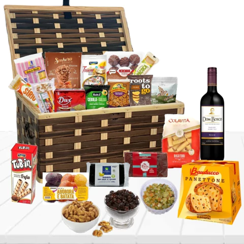 Cesta de Natal Calamata com 22 Itens - Natal 2025 - comprar online