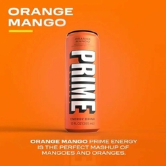 Kit c/ 6und Energético PRIME Orange e Mango 330ml (U.S.A) na internet