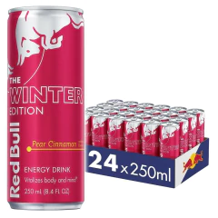 Kit c/ 24und Energético RED BULL Pera & Canela 250ml