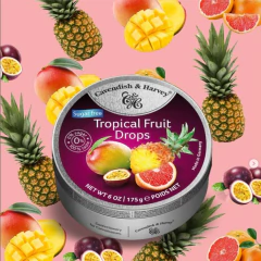 Bala CAVENDISH & HARVEY S/ Açucar Tropical 175g - comprar online