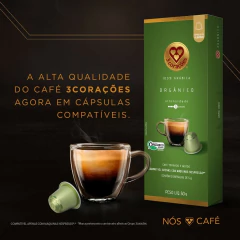 Cápsula de Café Orgânico TRES (Nespresso) 10x5g - Fruttato