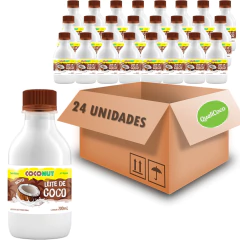 Kit c/ 24und Leite de Coco Coconut QUALICOCO 200ml