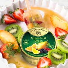 Kit c/ 3und Bala CAVENDISH & HARVEY Mixed Fruits Drops 200g - loja online