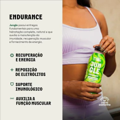 Kit 6un Suplemento Alimentar JUNGLE ENDURANCE Limonada 500ml - Fruttato
