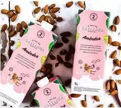 Imagem do Bebida de Amendoas Sem Lactose A Tal da Castanha 1L (4 und)