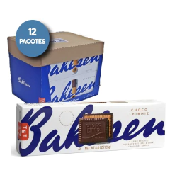 Biscoito Alemão BAHLSEN Choco Leibniz Dark 125g (12 pacotes)