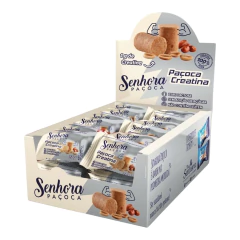 Paçoca Zero com Creatina DA SENHORA 17g (Display 24und)