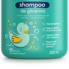 Shampoo Infantil de Glicerina PAMPERS 200ml (3 unidades) na internet