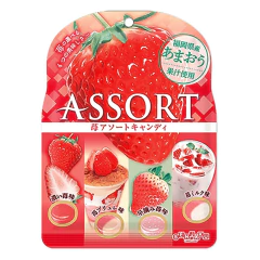 Kit c/ 3und Bala Japonesa Sabor Morango Sortidas SENJAKU 85g - comprar online