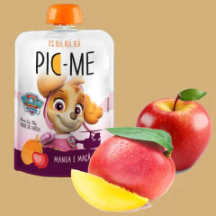Kit Misto 24und de Purê de Frutas PIC-ME Patrulha Canina 90g - loja online