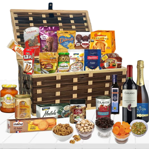 Cesta De Natal Especial BRISTOL com 27 itens - Natal 2025 - comprar online