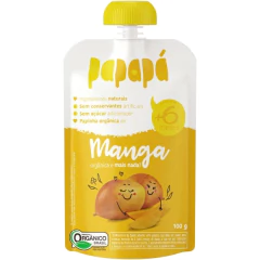 Papinha Orgânica PAPAPÁ Manga 100g (12 unidades) - comprar online