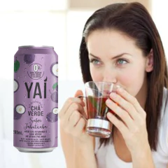 Kit c/ 6und Chá verde YAI Sabor JABUTICABA Lata 290ml - loja online
