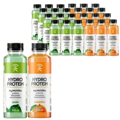 Kit c/ 24und MOVING Hydro Protein Tangerina e Limão 500ml