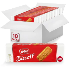 Kit c/ 10pc Biscoito Belga LOTUS BISCOFF 250g