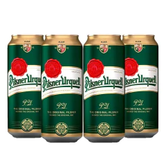 Cerveja Tcheca Pilsner URQUELL Lata 500ml (4 Latas)