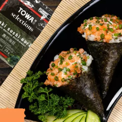 Kit c/ 3und Alga Marinha Yaki Sushi Nori TOWA SELECTIONS 28g na internet