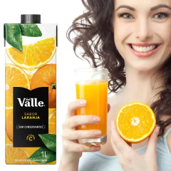 Kit c/ 6und Nectar de Laranja DEL VALLE 1 Litro - loja online