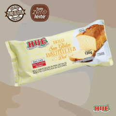 Kit c/ 6und Bolo de Baunilha Diet Sem Gluten HUÉ 120g - loja online