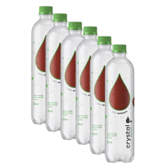 Kit c/ 6und Água com Gás Sabor Melância CRYSTAL 510ml