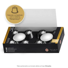 Cápsula de Café Intenso TRES (Nespresso) 10x5g - comprar online