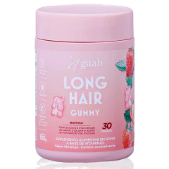 GAAB Long Hair Gummy 30 Gomas