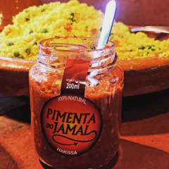 Kit c/ 3und Molho de Pimenta Harissa Pimenta do JAMAL 200ml - loja online