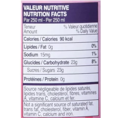 Soda Francesa Cranberry Lime Effervé 750ml - Fruttato