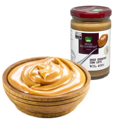 Imagem do Kit c/ 3und Doce de Leite Puro Cremoso SÃO LOURENÇO 400g