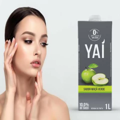 Kit c/ 6und Suco de Maçã Verde YAI 1 Litro - Fruttato