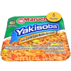 Kit c/ 8und Yakisoba Carne C/ Molho Teriyaki MARUCHAN 113g