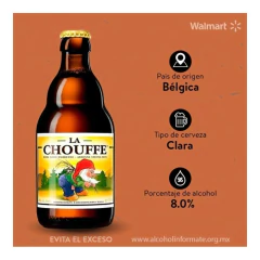 Kit c/ 4un Cerveja Belga LA CHOUFFE 330ml na internet