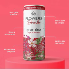 Gin Tônica Flowers Toque de Melancia 269ml na internet