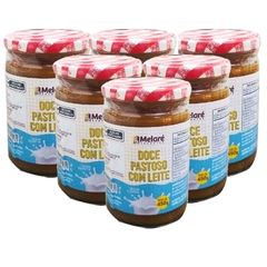 Kit c/ 6und Doce Pastoso com Leite 450g MELARÉ