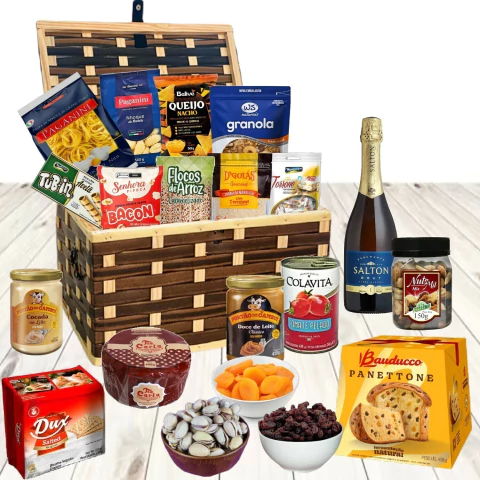 Cesta de Natal Especial LONDON com 20 Itens - Natal 2025 - comprar online