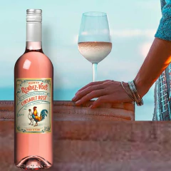 Vinho Francês RENDEZ VOUS Rosé Cinsalt 750ml na internet