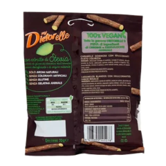 Kit c/ 6pc Bala De Goma De Alcaçuz Zero Dietorelle 70g