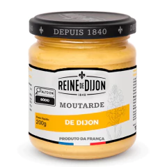 Kit c/ 3und Mostarda REINE DE DIJON Forte 200g (França) - loja online
