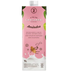 Bebida de Amendoas Sem Lactose A Tal da Castanha 1L (4 und) - comprar online